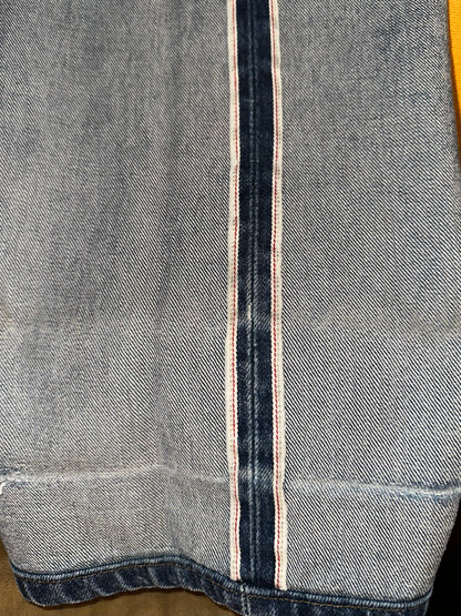 60’s Model - 90’s Vintage LEVI’S Big E 501 Redline Selvedge Jeans USA (33x31.5)