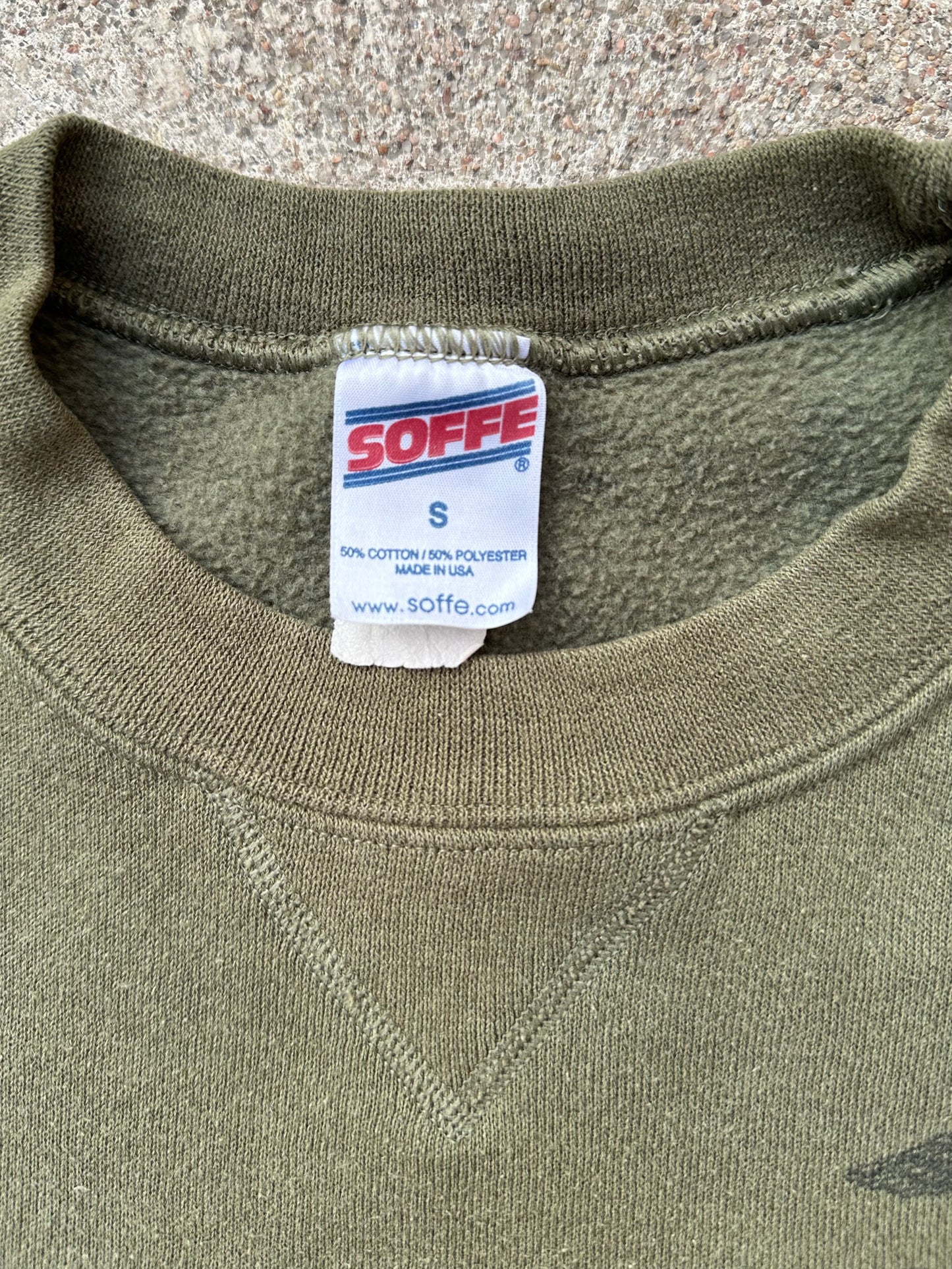 90’s USMC Military Single V Crewneck Sweatshirt (Unisex S)