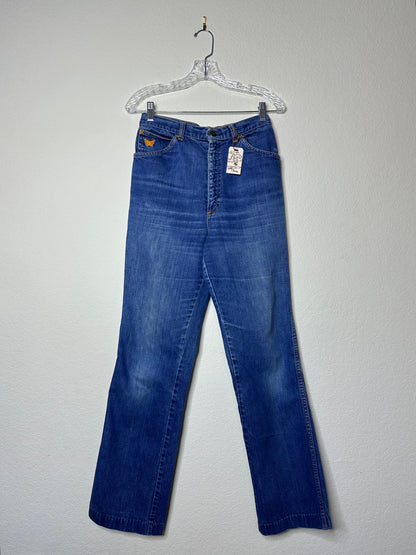 70’s French Accent Boot Flare Jeans (28x32)