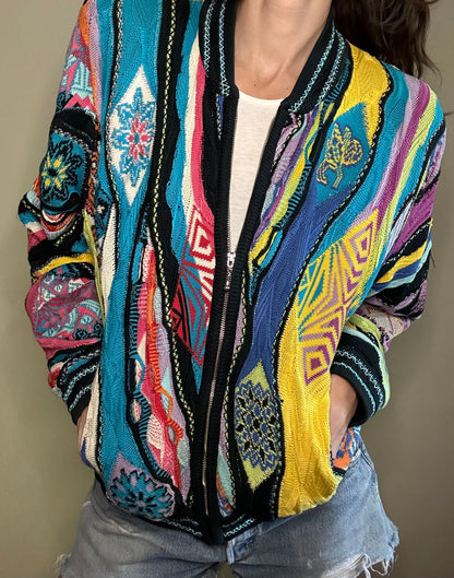 90’s Coogi Sweater Jacket