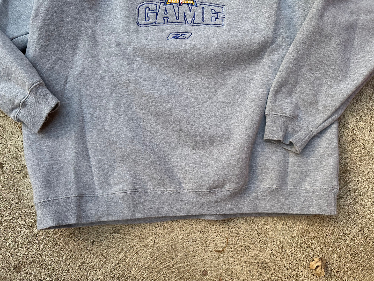 Y2K Denver NBA All-Star Game Embroidered Oversize Sweatshirt (Unisex XL))