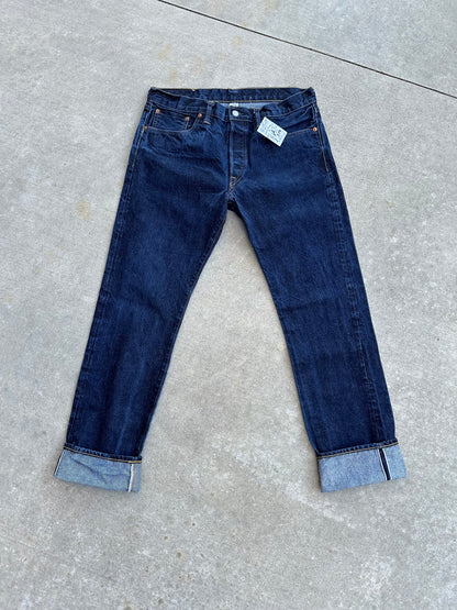 Double RL Japanese Woven Selvedge Denim Straight Leg Jeans
