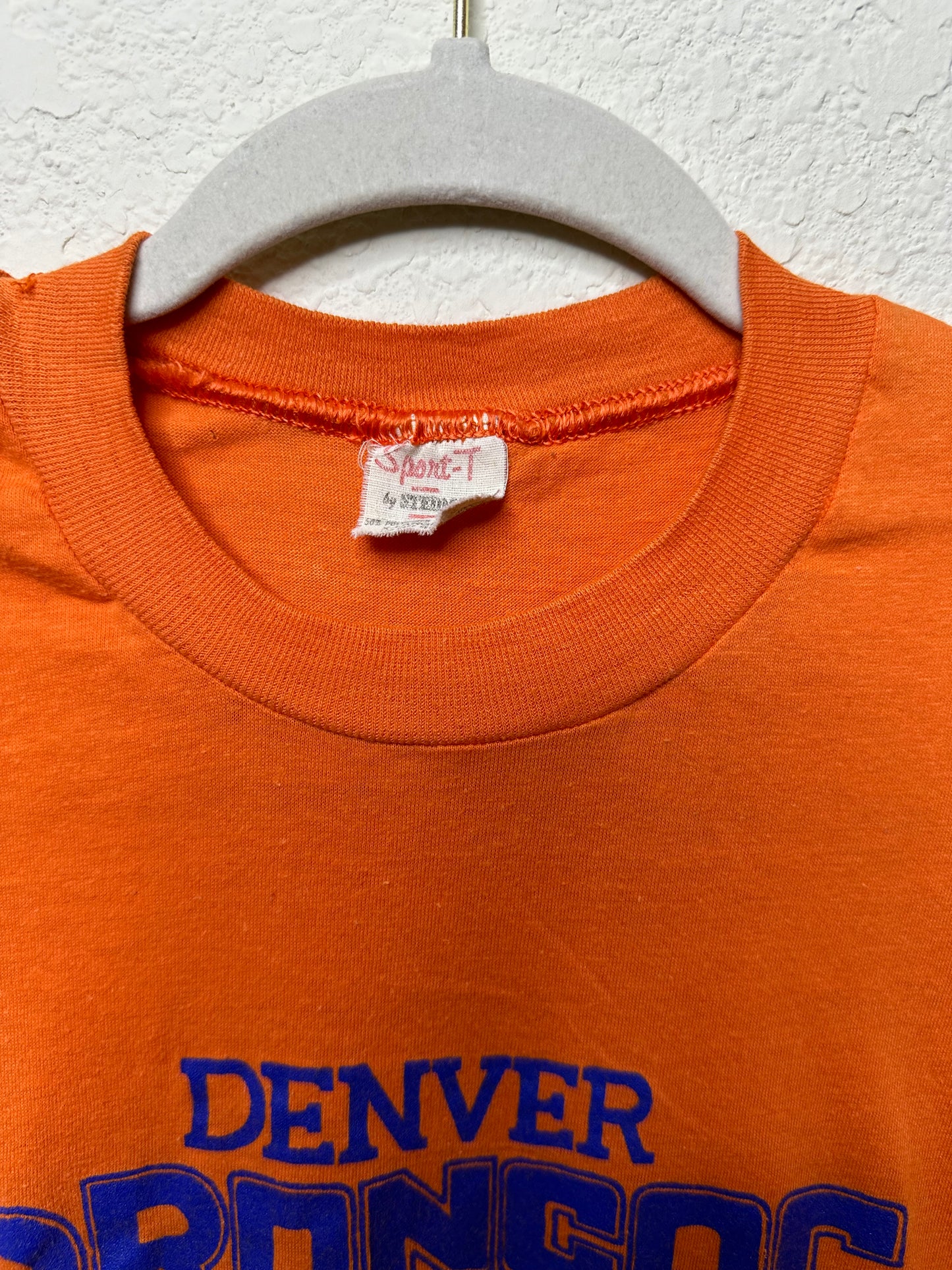 70’s Denver Broncos Single Stitch Tee (Unisex M)