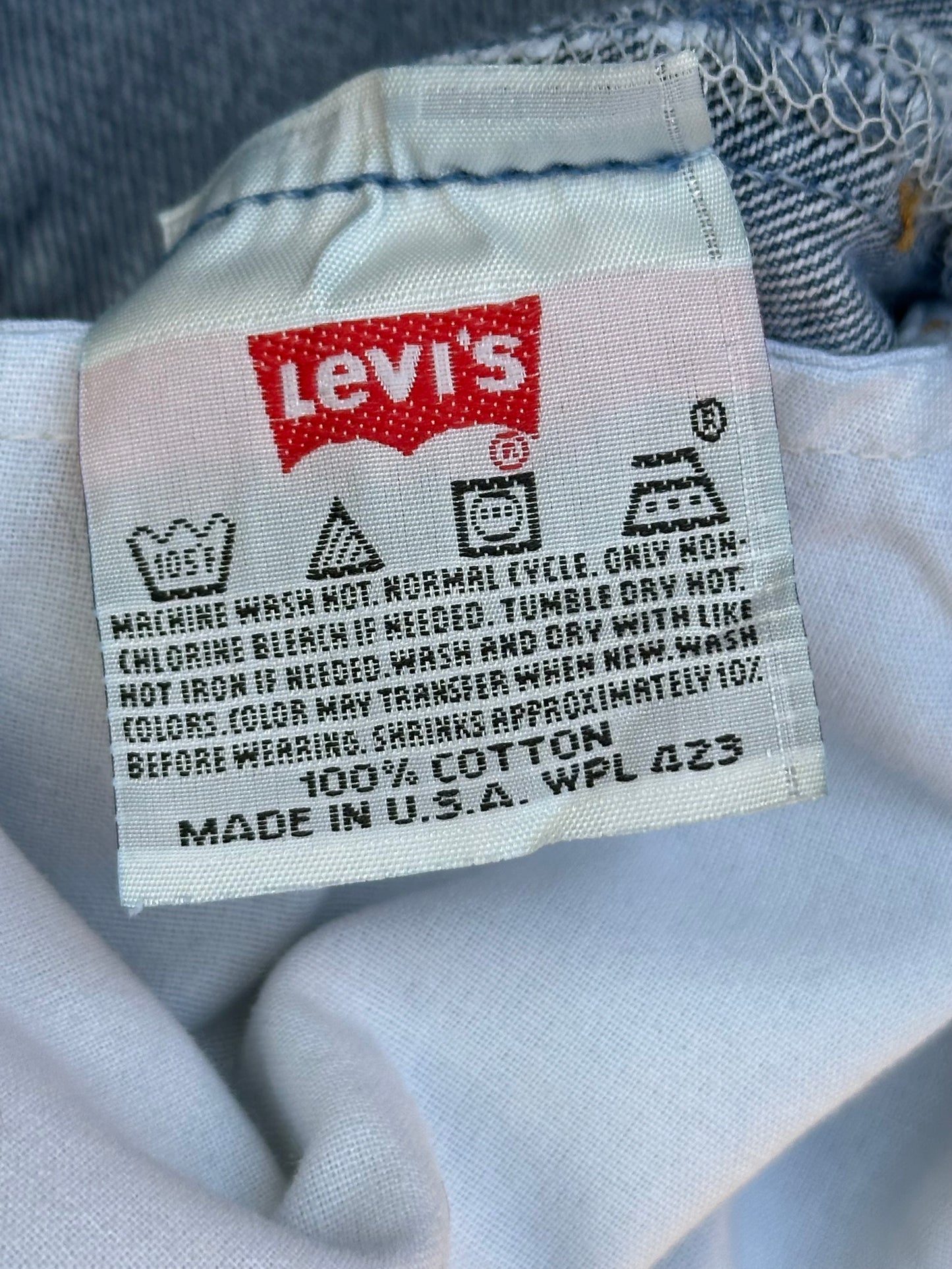 90’s Levi’s 501xx STF Raw Denim USA Jeans (Men’s 32x29 / Women’s 30)