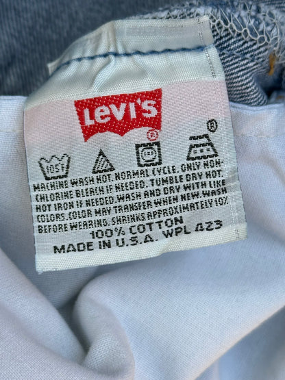 90’s Levi’s 501xx STF Raw Denim USA Jeans (Men’s 32x29 / Women’s 30)