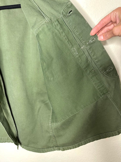 50’s Military P56 Cotton Sateen Utility Shirt OG107 (Unisex M)