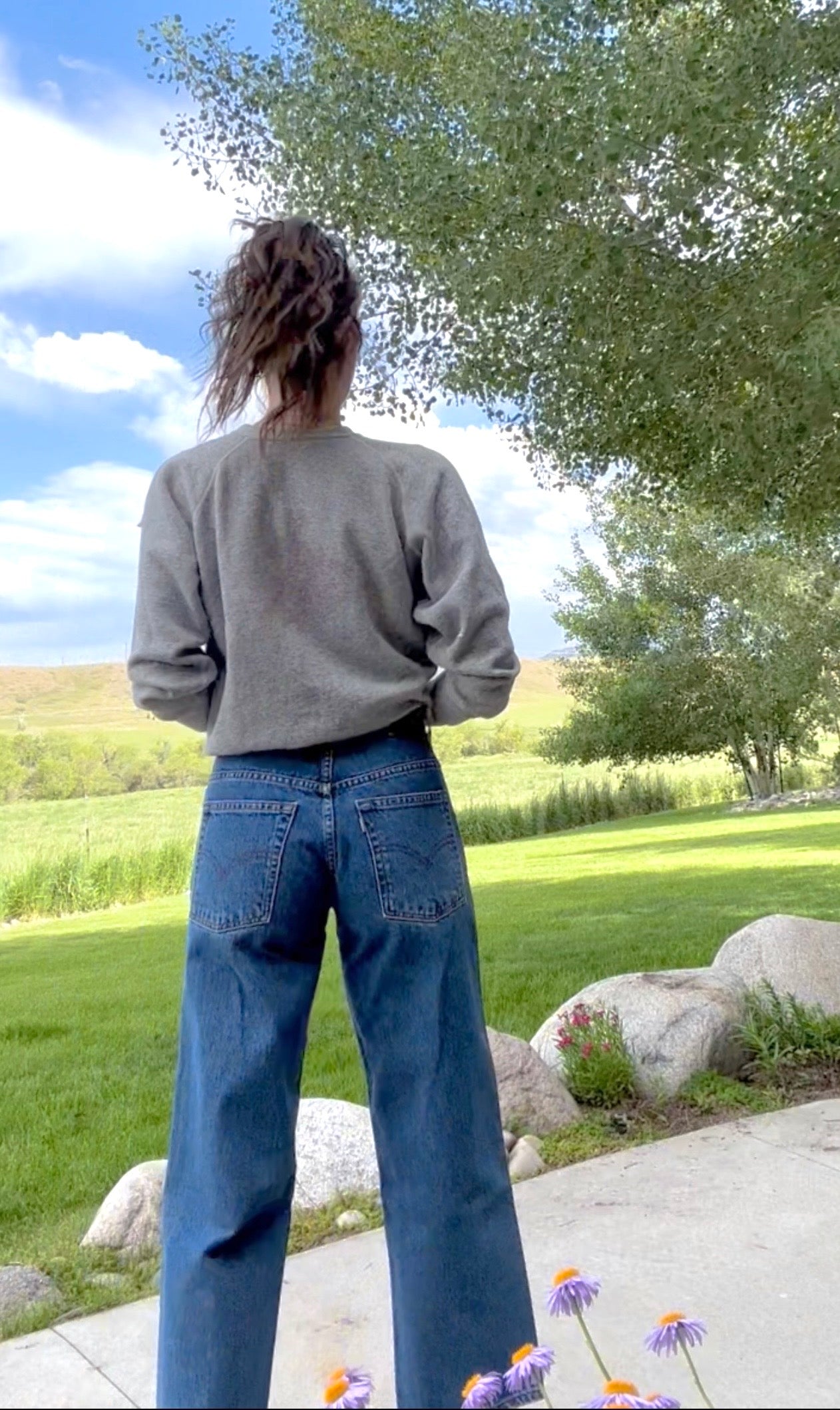90’s Levi’s Silver Tab 368 Baggy Crop Women Jeans (26x26)
