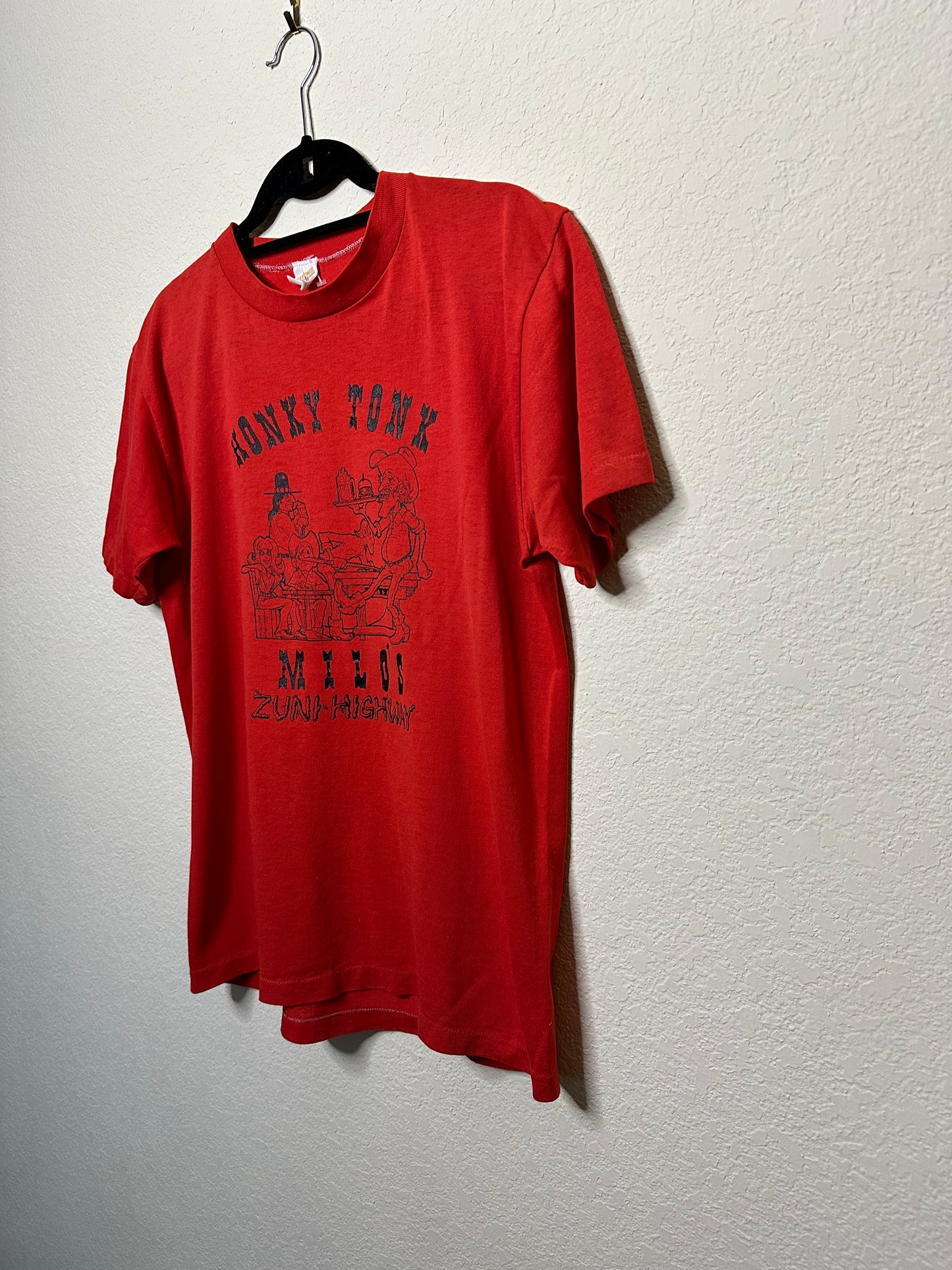 80’s Vintage Single Stitch Honky Tonk Tee (Unisex M)