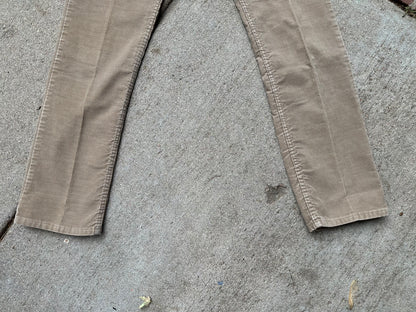 80’s Levi’s 519 “Californian” Corduroy White Tab Pants (Men’s 31/ Women’s 30)