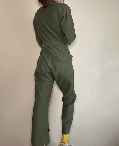 60’s OG-107 Army Field Coveralls / Boilersuit (Unisex S)