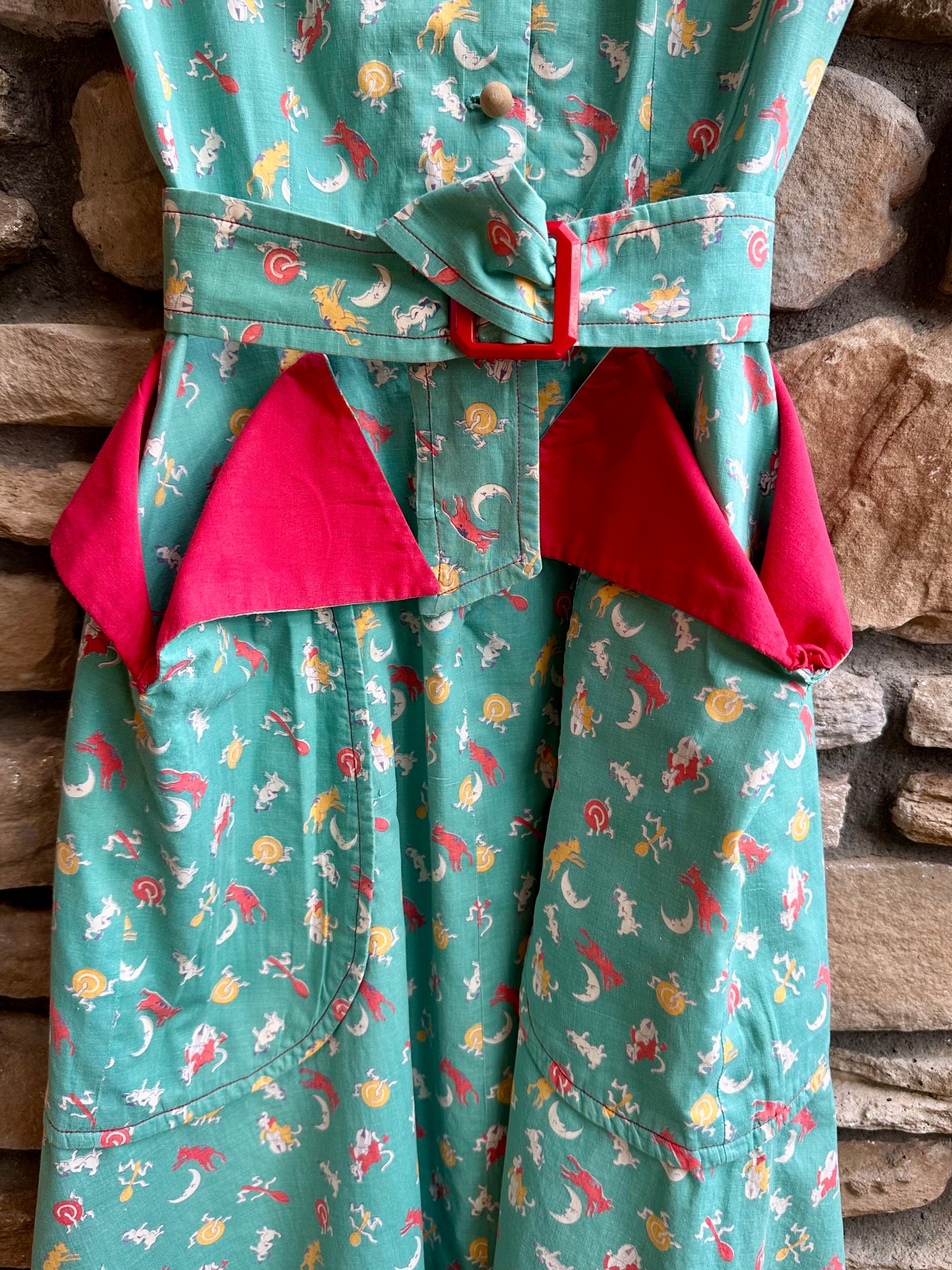 DROPPING SUNDAY: 50’s Handmade Dress (XS)