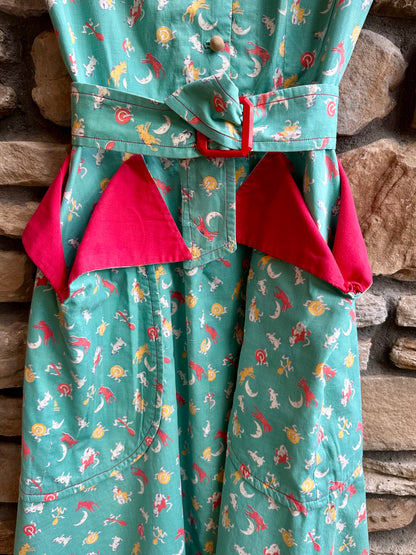 DROPPING SUNDAY: 50’s Handmade Dress (XS)