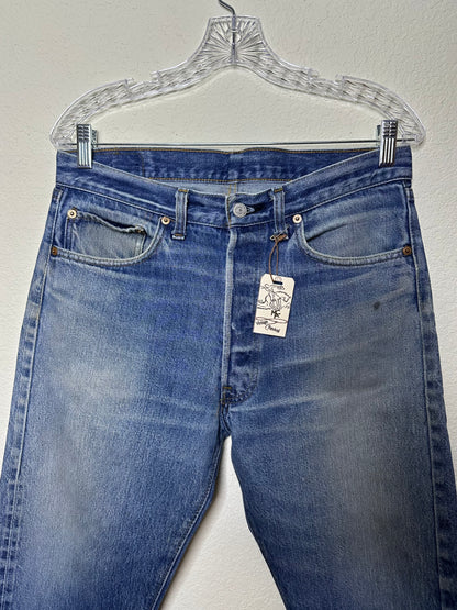 70’s Vintage LEVI’S 501 Redline Selvedge Jeans (32x28 / Modern 8)