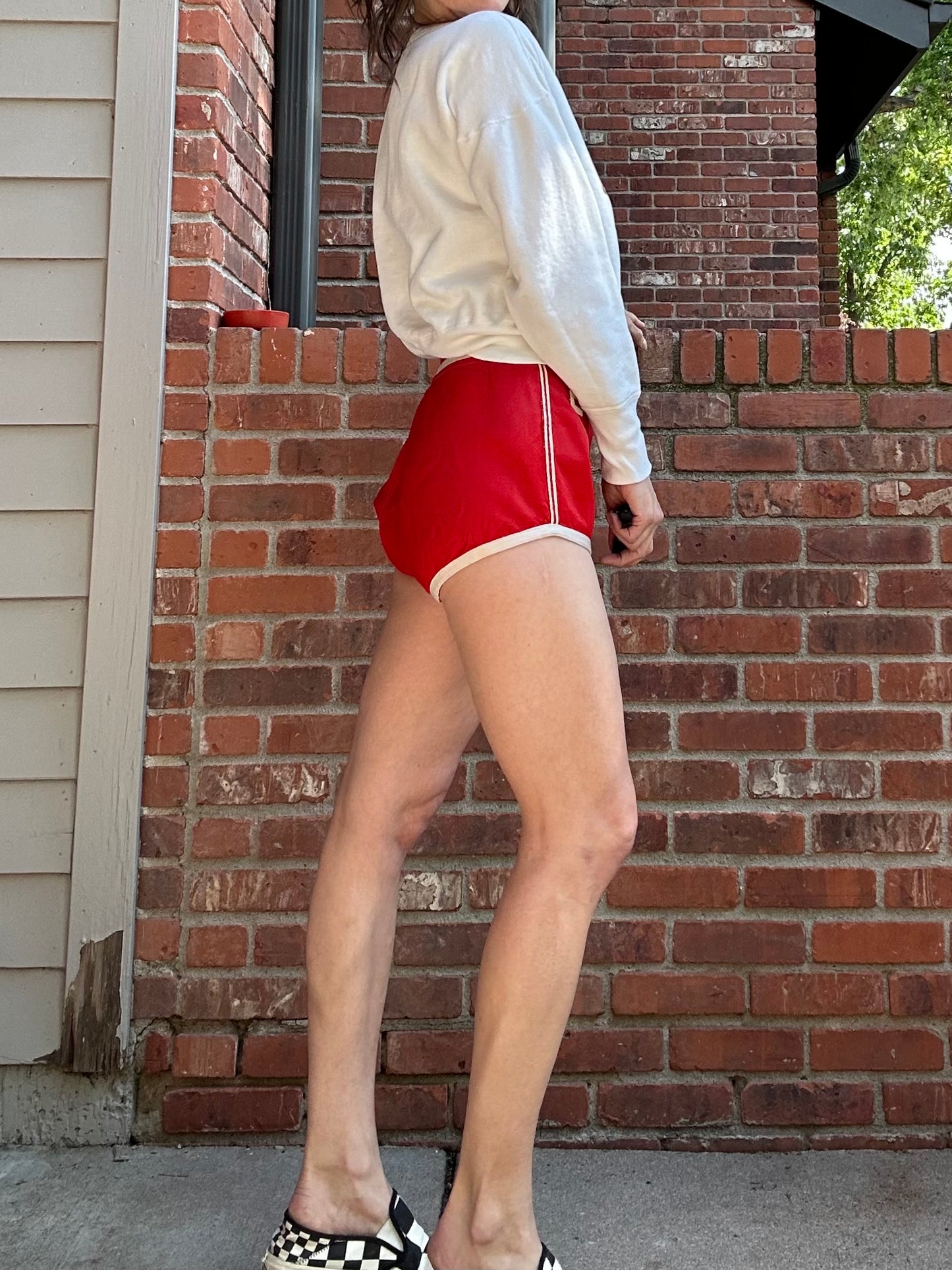40’s Men’s Rayon Athletic Gym Shorts (Women’s XS/S)