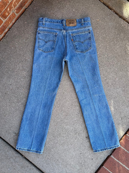 90’s Levi’s 517 Orange Tab USA Jeans (Men’s 32x29.5 / Women’s 29/30)