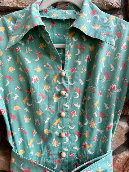 DROPPING SUNDAY: 50’s Handmade Dress (XS)