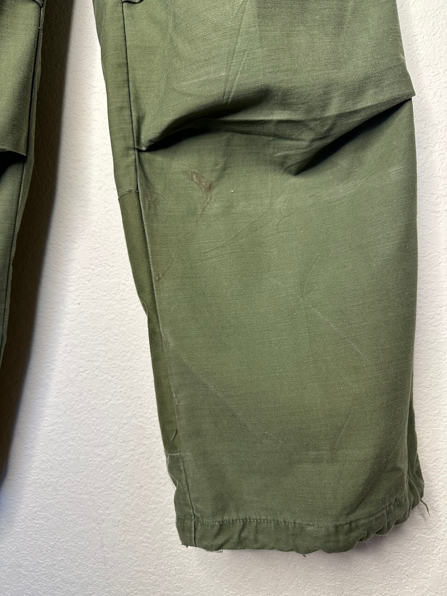 60’s Military M65 Cotton OG Cargo Field Pants (Unisex S)