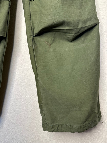 60’s Military M65 Cotton OG Cargo Field Pants (Unisex S)