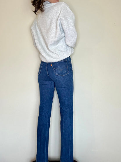 80’s Levi’s 719 Orange Tab Student Slim Straight Jeans (28x33 / Modern 2/4)