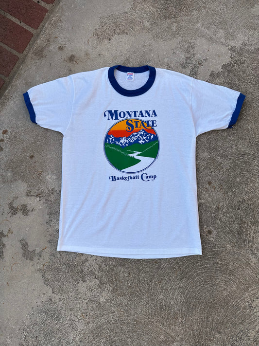 Deadstock 80’s Montana State Ringer Tee (Unisex L)