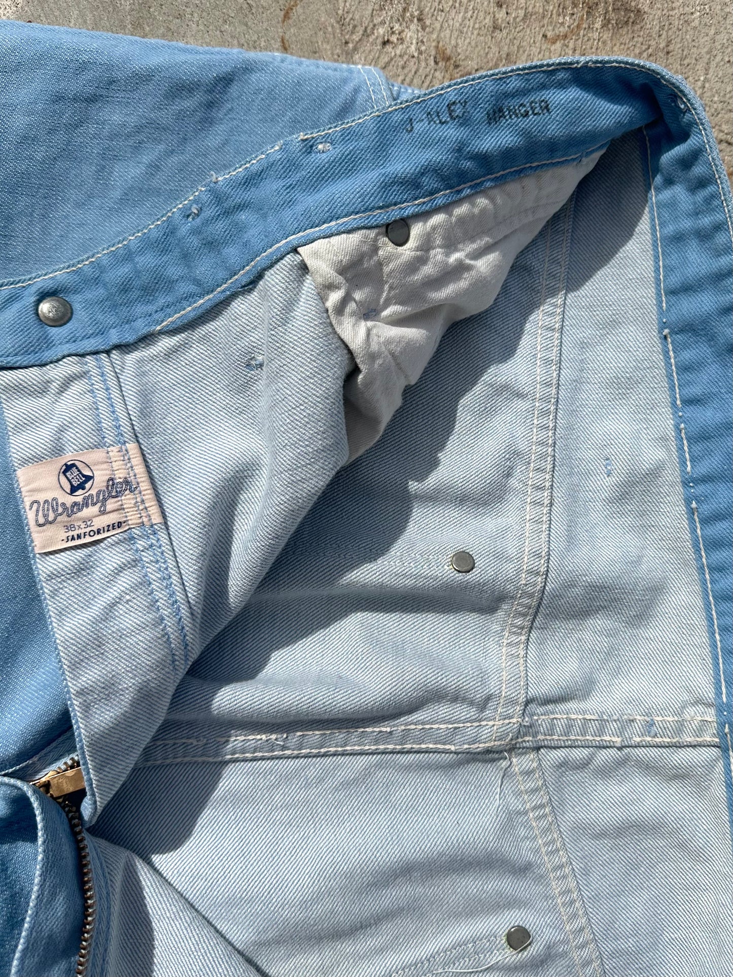 Early 50’s Wrangler Blue Bell Sanforized Selvedge Denim Jeans