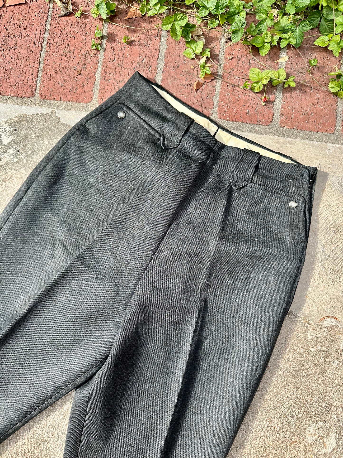 50’s H Bar C Ranchwear Wool Side Zip High-Rise Pants (Women’s 2/4)