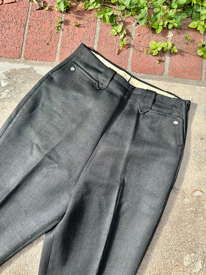 50’s H Bar C Ranchwear Wool Side Zip High-Rise Pants (Women’s 2/4)