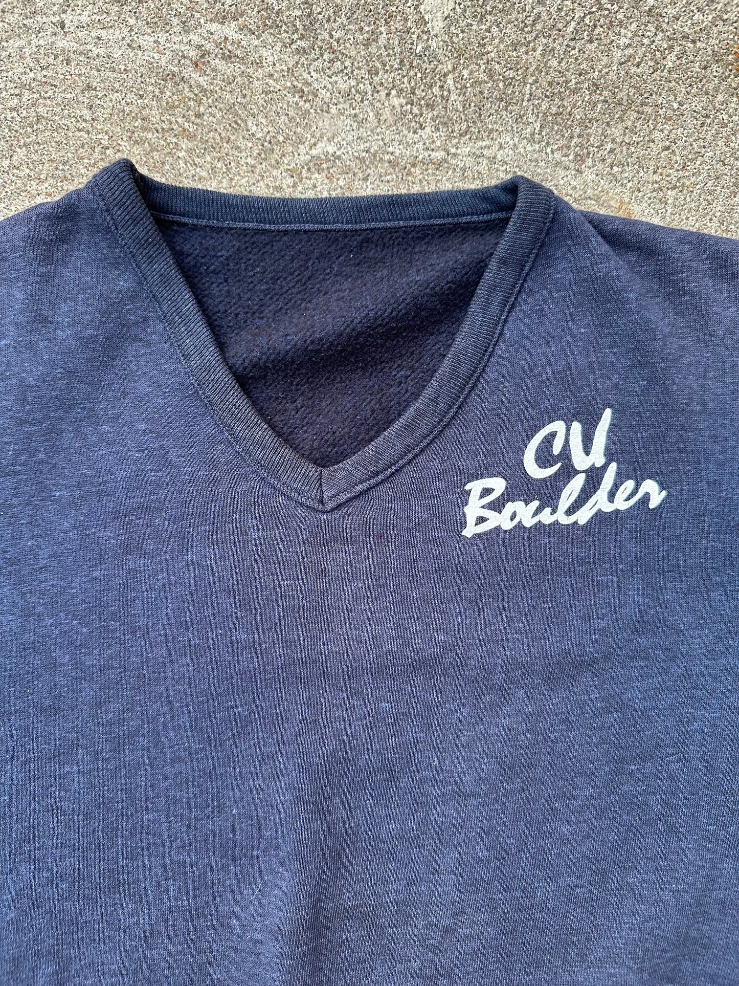 1981 CU Buffs V-Neck Sweatshirt (Unisex M)