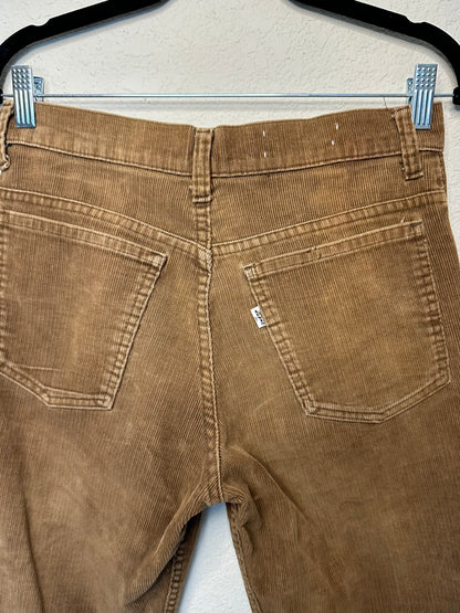 70’s Levi’s 746 Light Brown Student Bells Corduroy Pants (Men’s 29/ Women’s 27 )