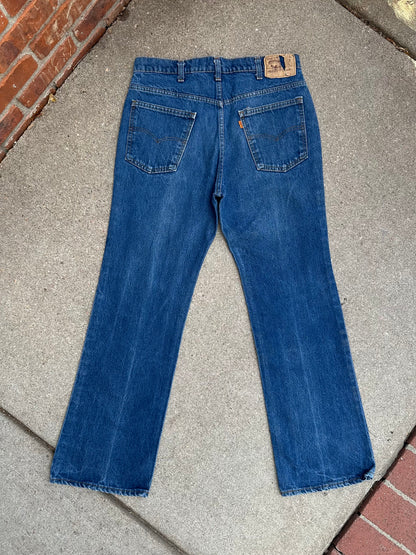 80’s Levi’s 517 Orange Tab USA Jeans (Men’s 34x31 / Women’s 32)