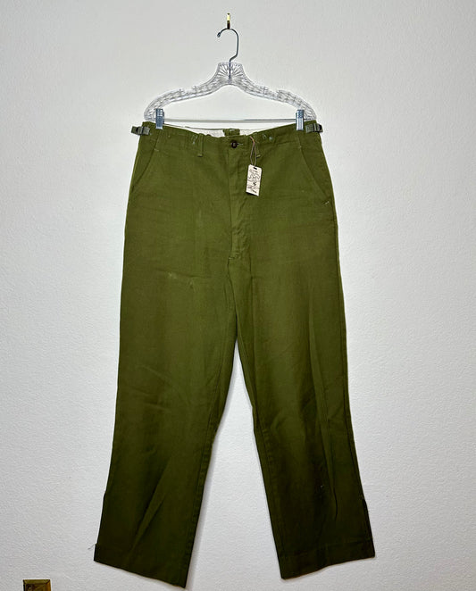 50’s Military M-51 Wool Field Trousers (33-36)