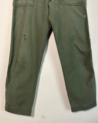 60’s Military OG-107 Field Pants (28x29)