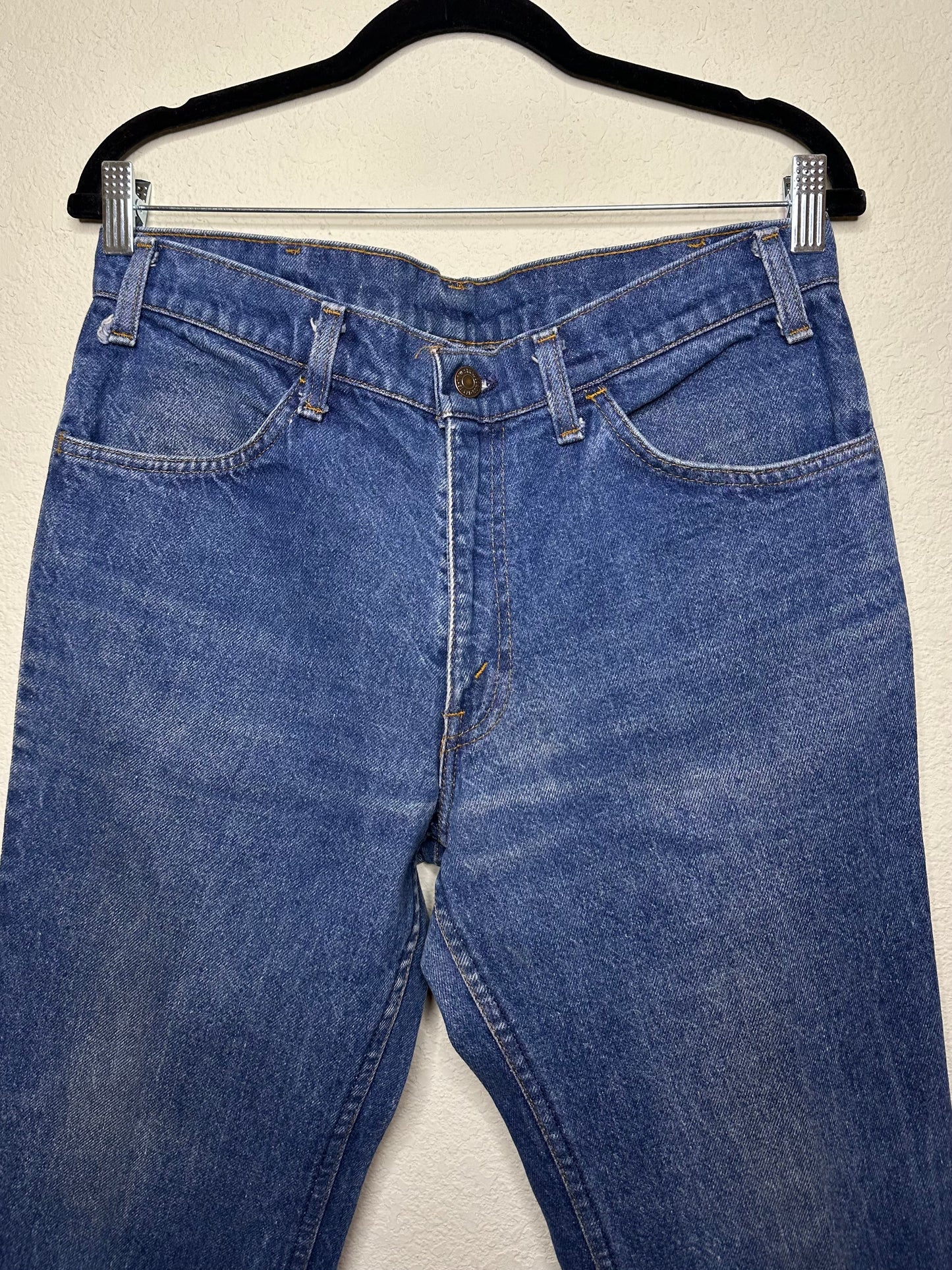 1969-70 Levi’s 684 Orange Tab Big Bells Jeans #4 (Men’s 33/ Women’s 10/12)