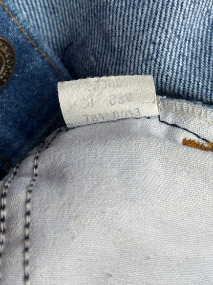 70’s Levi’s 784 Orange Tab Elephant Bell Bottom Denim Jeans USA (Women’s 26)