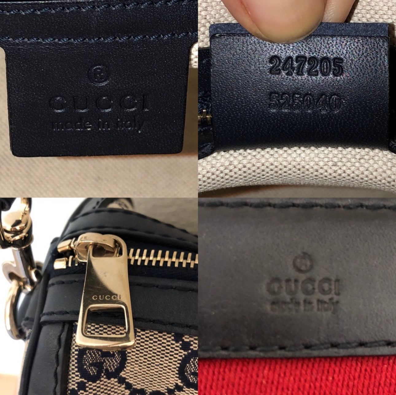 Y2K Gucci Monogram GG Web XL Boston Crossbody Bag