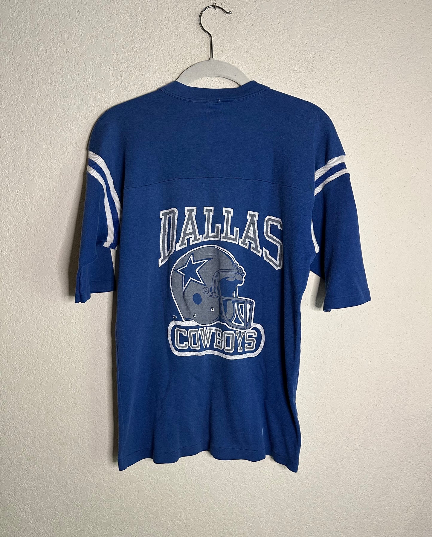 Dallas Cowboys Single Stitch Jersey Tee (Unisex S)