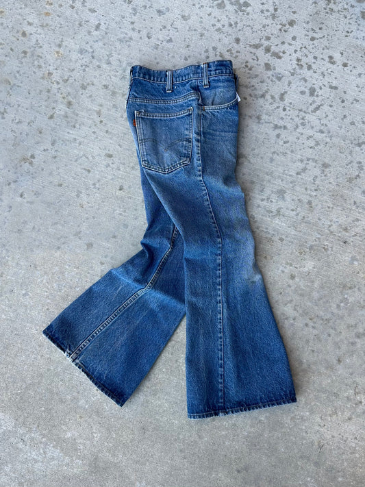 70’s Levi’s 684 Orange Tab Elephant Bell Bottom Denim Jeans USA (Women’s 26)