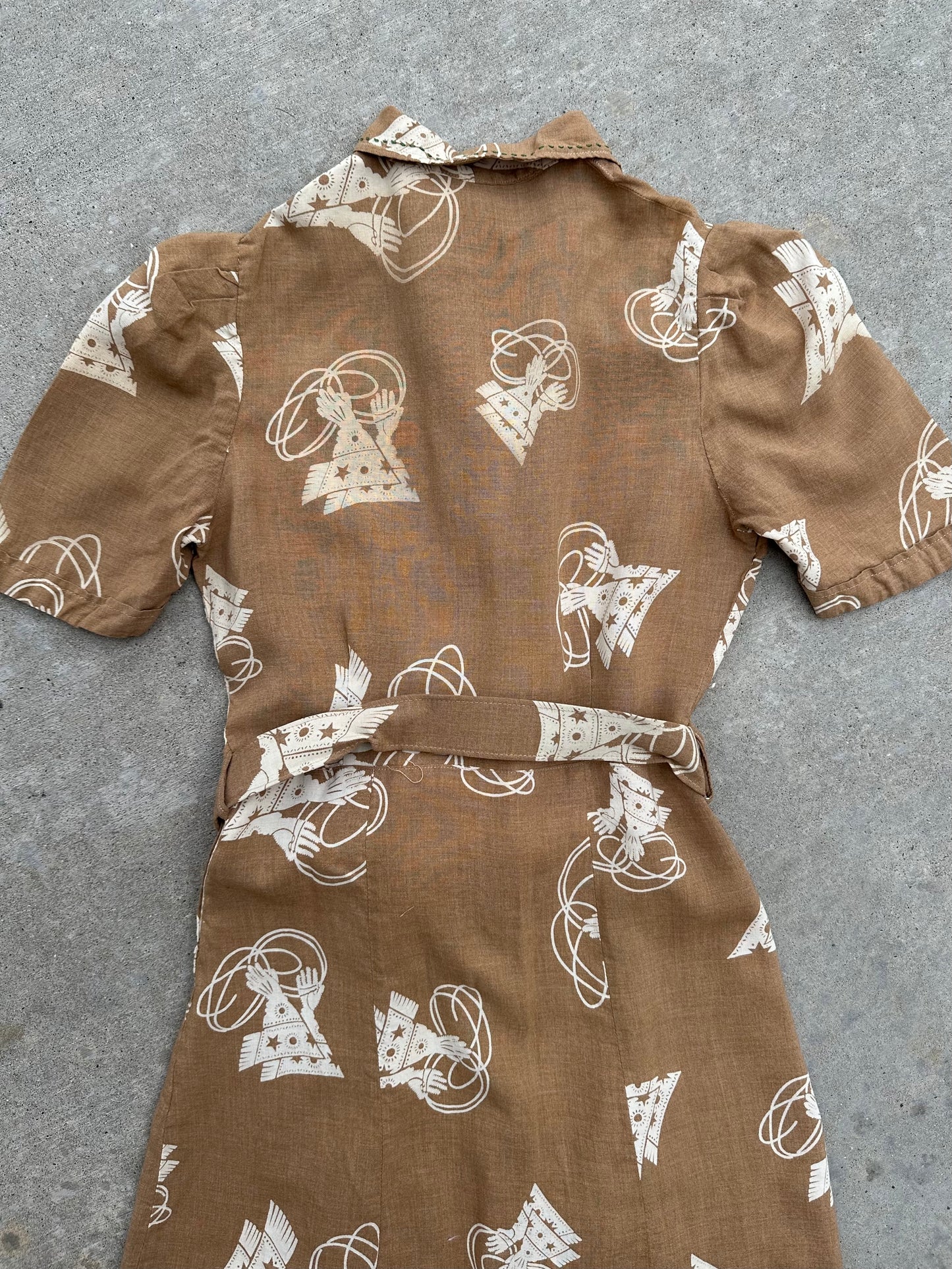 DROPPING SUNDAY: 50’s Handmade Dress (XS)