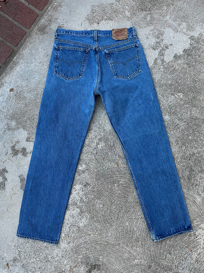 90’s Levi’s 501xx STF Denim Jeans USA (Men’s 31x30 / Women’s 29)