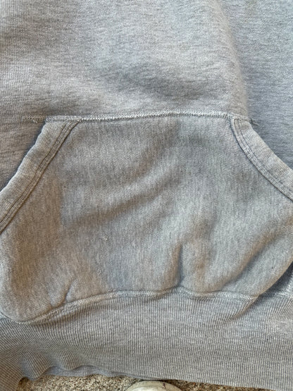 1950’s Double Hood Heavyweight Cotton Sweatshirt (Unisex S/M)