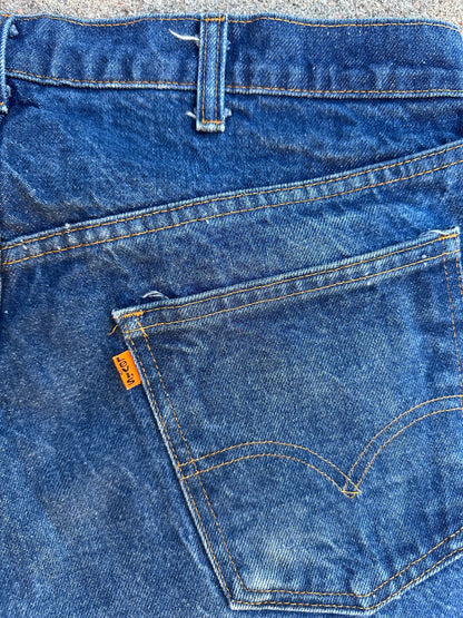 70’s Levi’s 505 Orange Tab #8 Button Talon USA Jeans (Men’s 36x30 / Women’s 34)