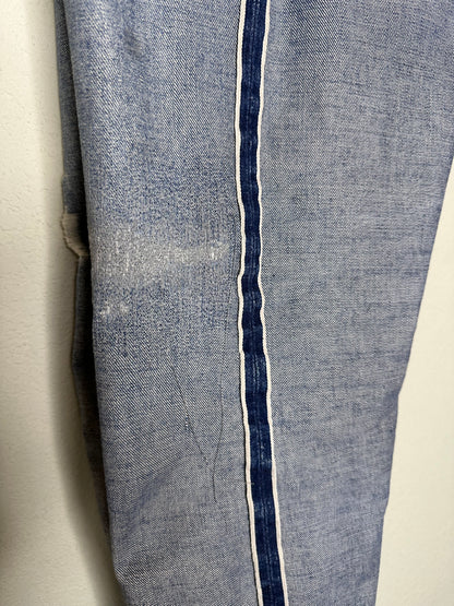 60’s Vintage Levi’s 501 “BIG E” Selvedge Jeans Button #6 USA (34x32)
