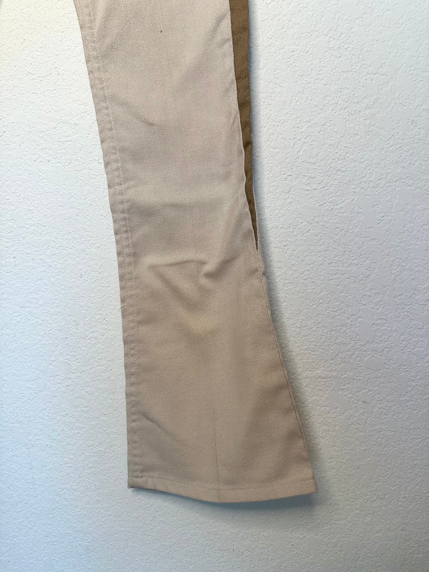 70’s CUSTOM Levi’s Twill 646 Bell’s w/ Tuxedo Stripe (Men’s 30/ Women’s 27/28)
