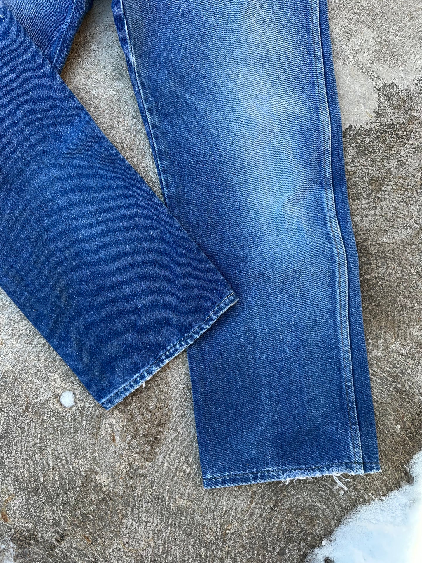 80’s-90’s Rustler Great Fades Distressed Crop Jeans (Men’s 31x27 / Women’s 30)