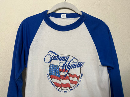 80’s Tammy Wynette Raglan Shirt