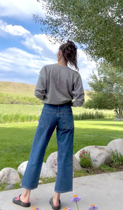 90’s Levi’s Silver Tab 368 Baggy Crop Women Jeans (26x26)