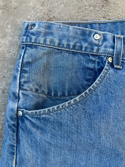 RARE Vintage Levi’s Engineered 3D Twisted Seams Anti-Fit Denim Jeans (Men’s 38x32)