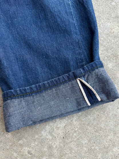 50’s RanchCraft Selvedge Denim Side Zip Shorthorn Pants (Women’s 25)