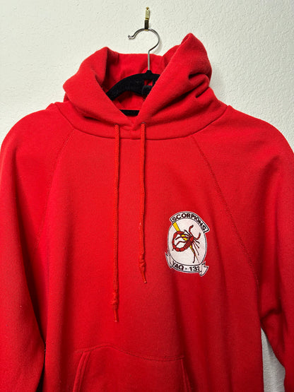 80’s US Navy Scorpions Raglan Hoodie (Unisex L)