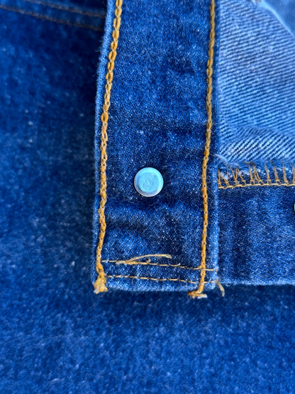 90’s Levi’s 501xx STF Raw Indigo Denim Jeans USA (Men’s 33x28 / Women’s 31)